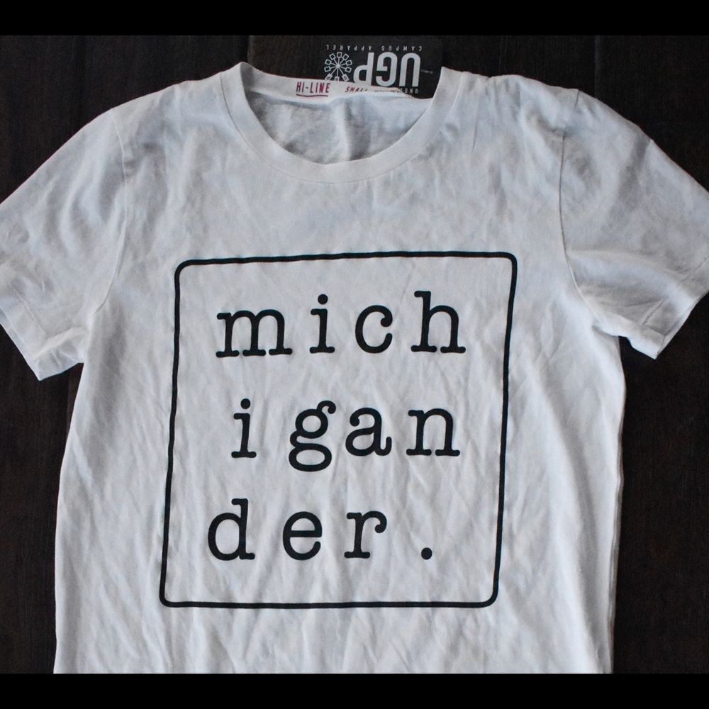 boutique michigan tee